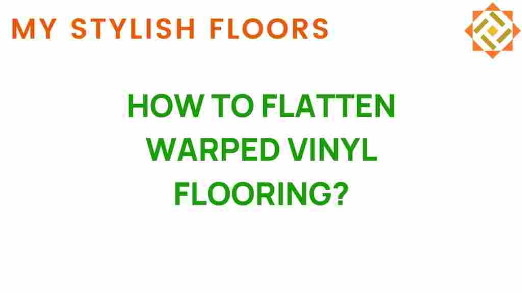 how-to-flatten-warped-vinyl-flooring