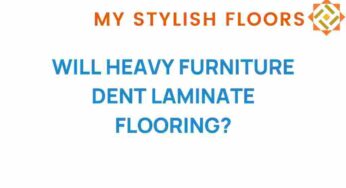 Do Heavy Furniture Pieces Really Dent Your Laminate Flooring?